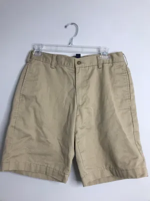 Mens Pant Size 30 Men's(SM) Khaki Lands End Shorts