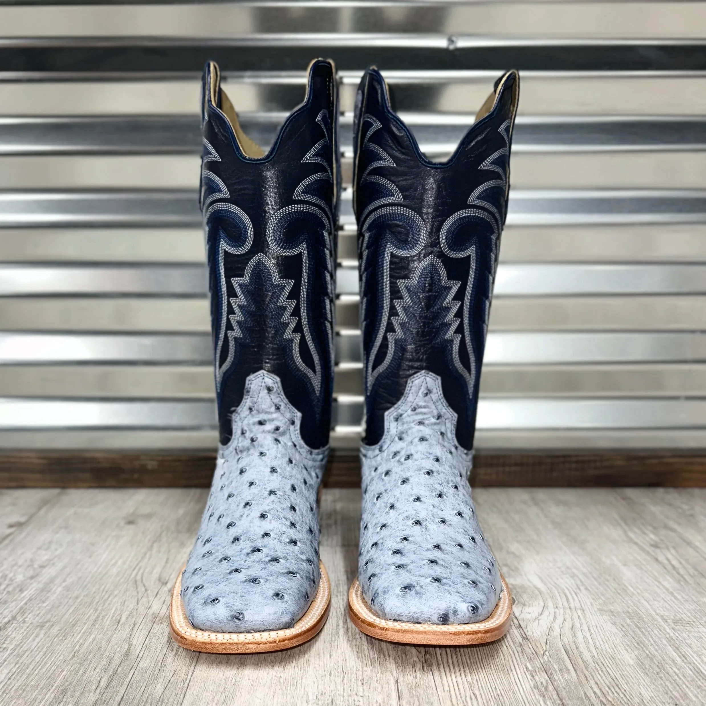 Men's R. Watson Full Quill Ostrich Boots