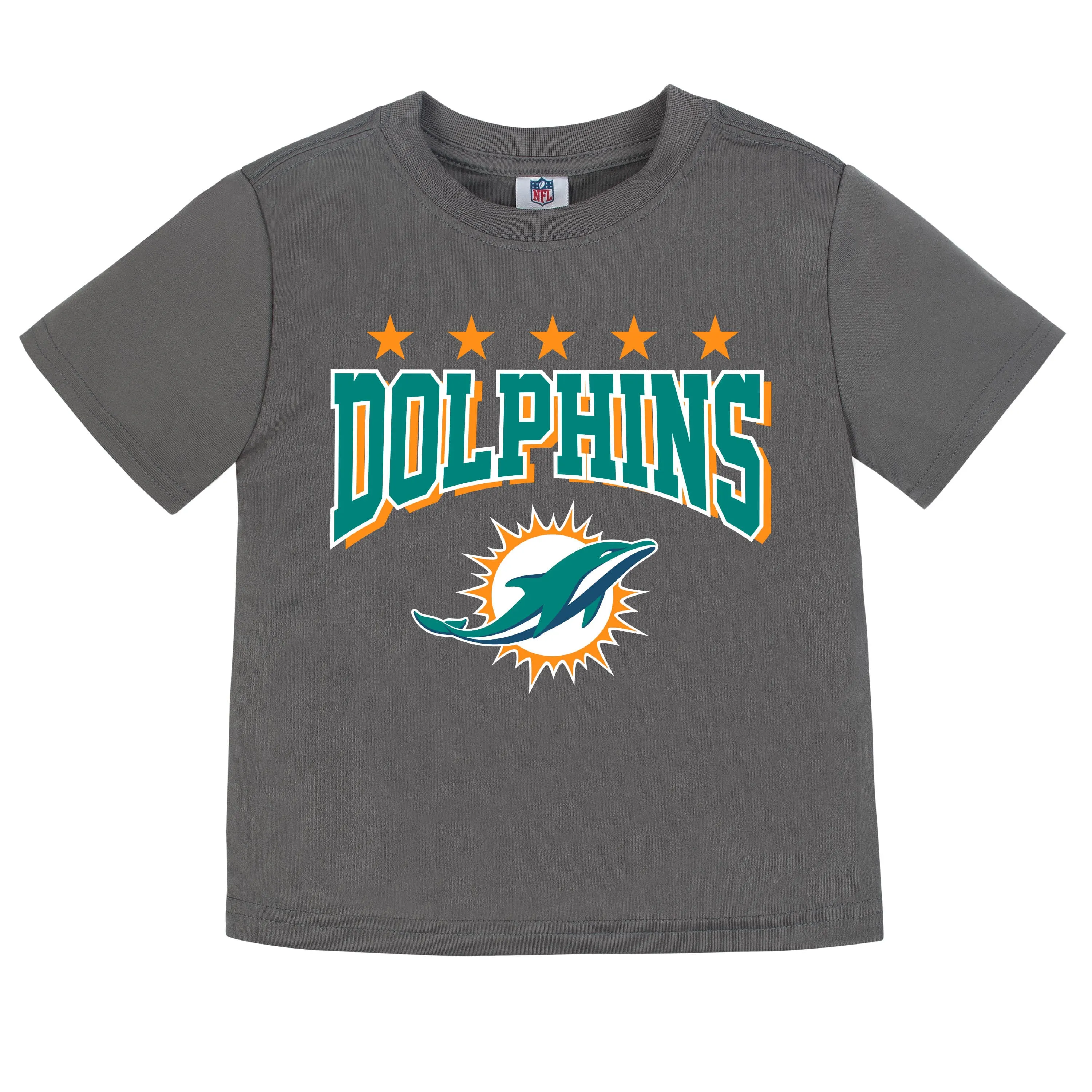 Miami Dolphins Boys Short Sleeve Tee Shirt