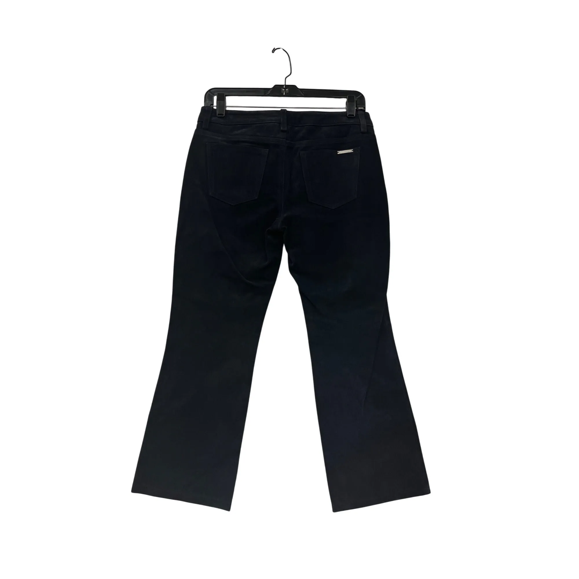 Michael Kors Womens Black Leather Pants Size 2 #8044