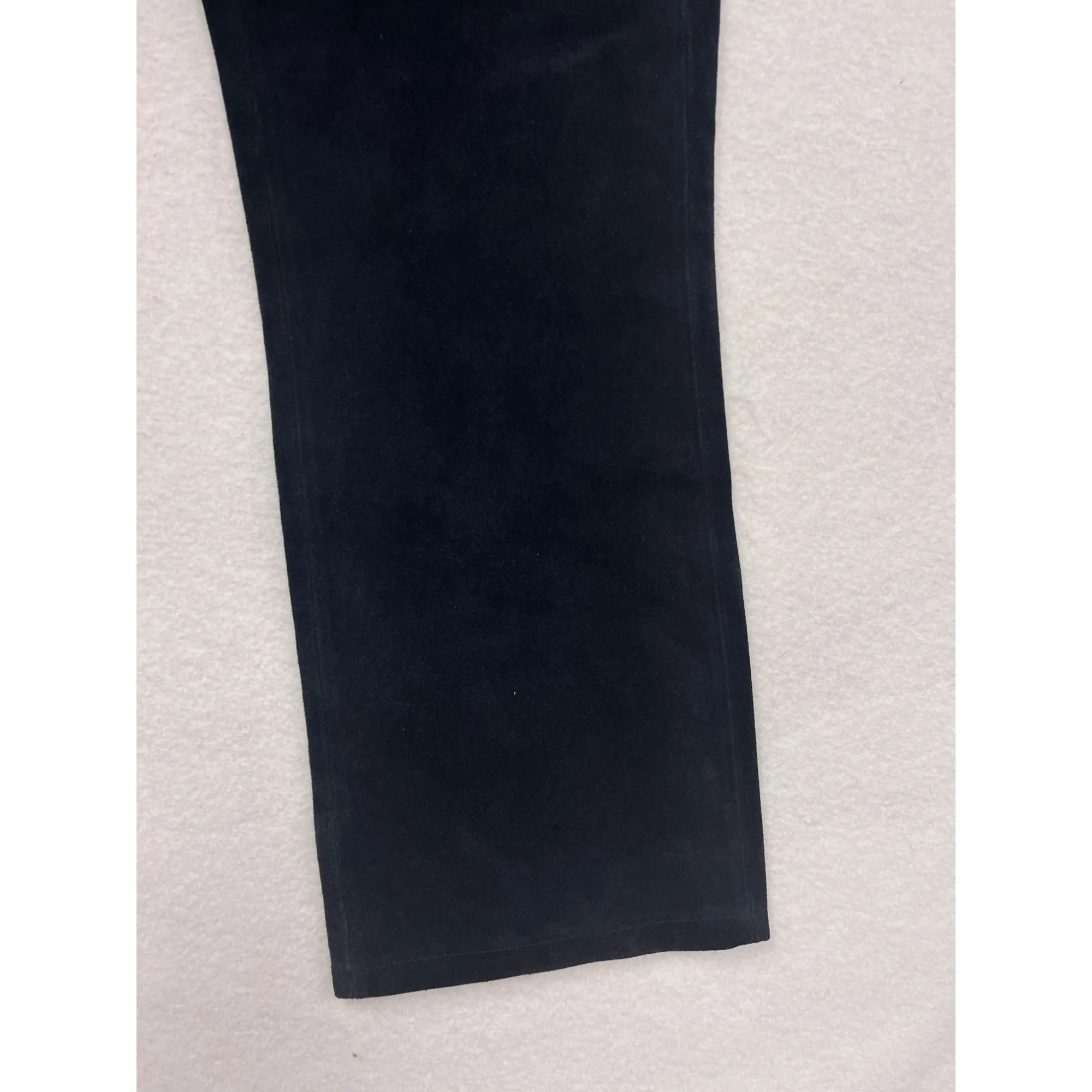 Michael Kors Womens Black Leather Pants Size 2 #8044