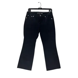 Michael Kors Womens Black Leather Pants Size 2 #8044