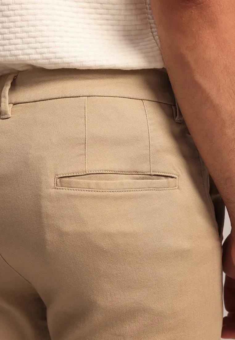 MOC - Celana Panjang Chinos Pria Joseph - Khaki