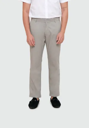MOC Celana Panjang Pria Regular Fit  JASPER - LIGHT GREY
