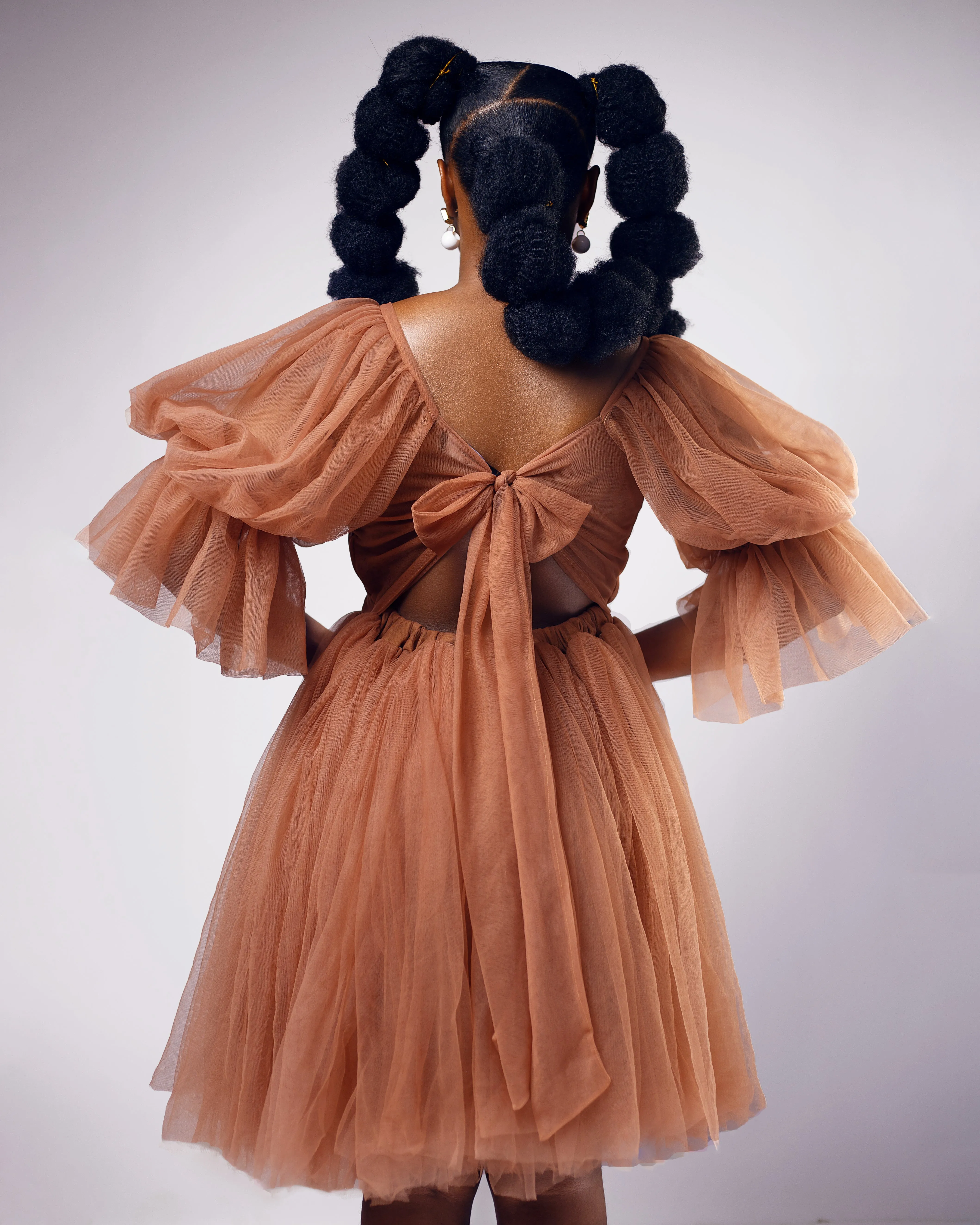 Mocha Whirl Dress