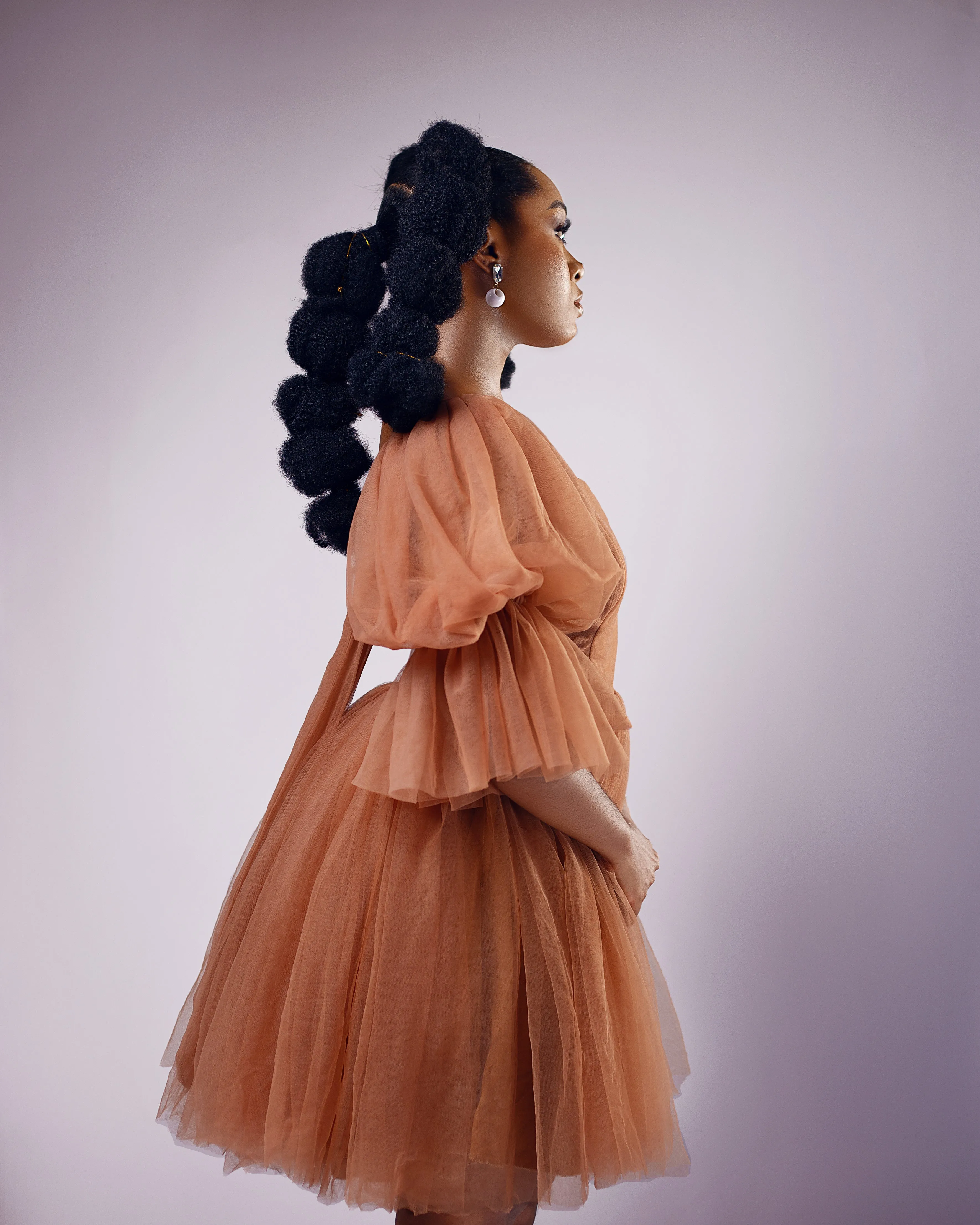 Mocha Whirl Dress