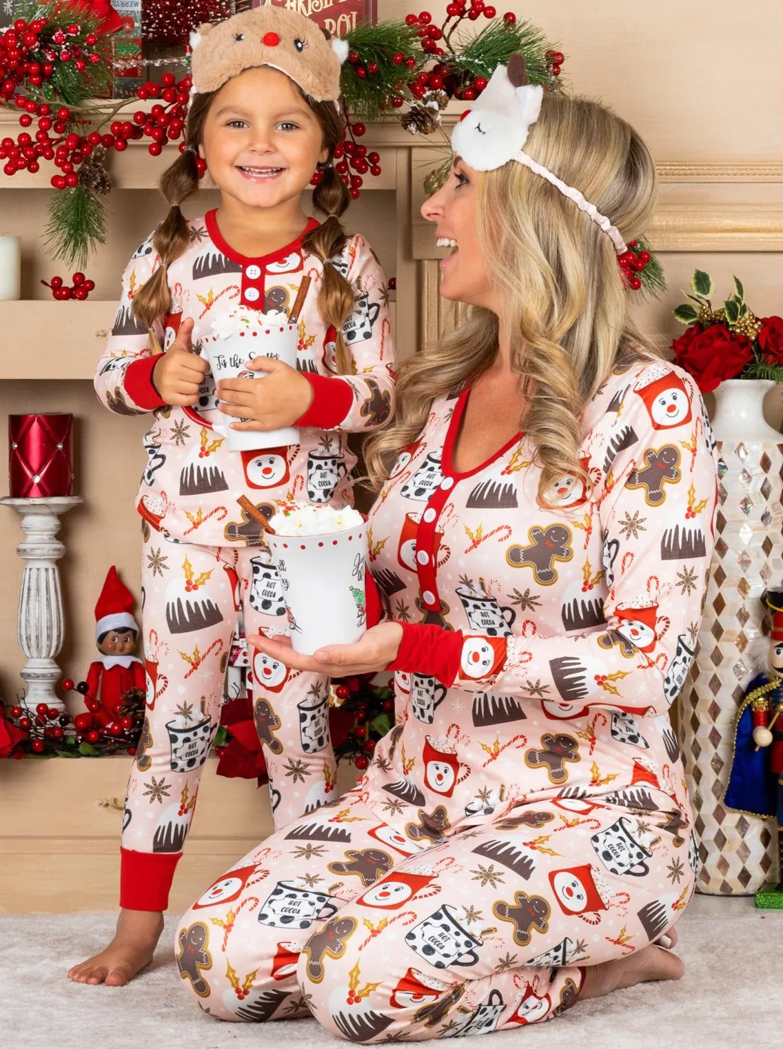 Mommy and Me Christmas Cookies Pajama Set
