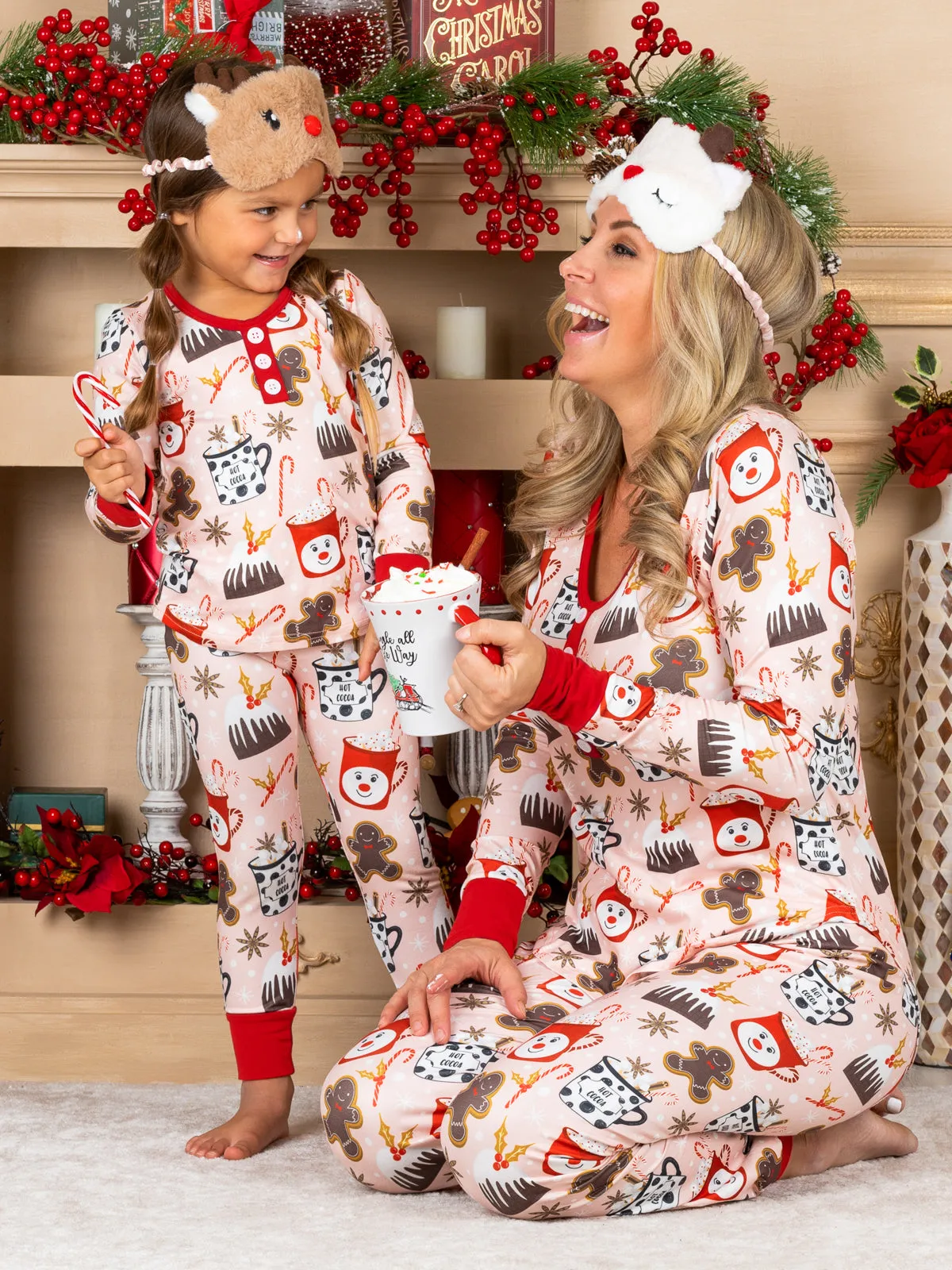 Mommy and Me Christmas Cookies Pajama Set