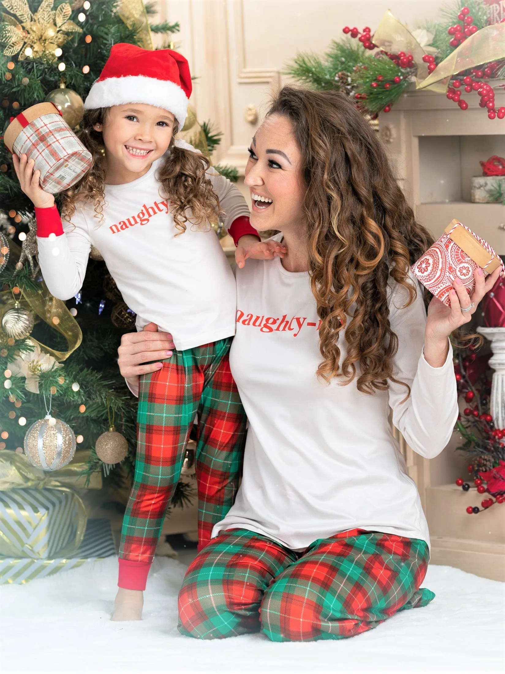 Mommy and Me Naughty-ish Pajama Set