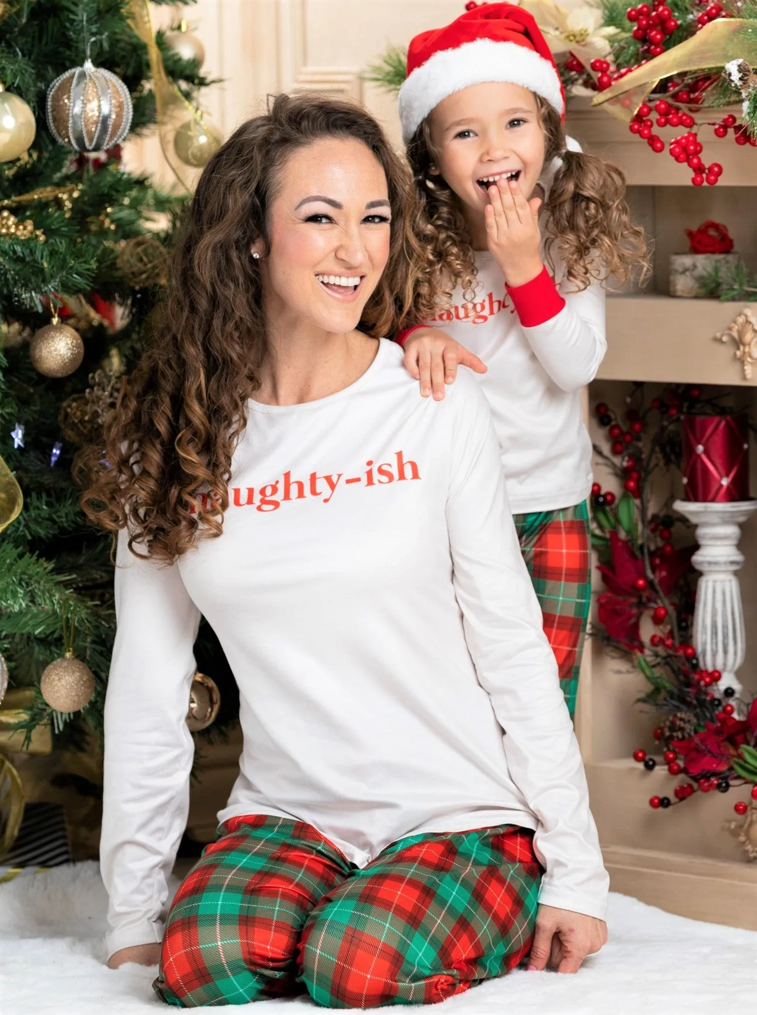 Mommy and Me Naughty-ish Pajama Set