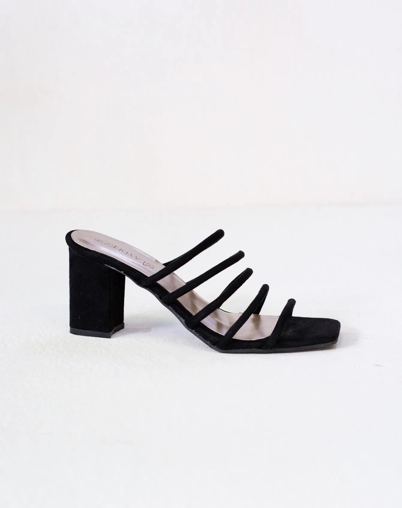 Multi Rope Square Toe High Heels