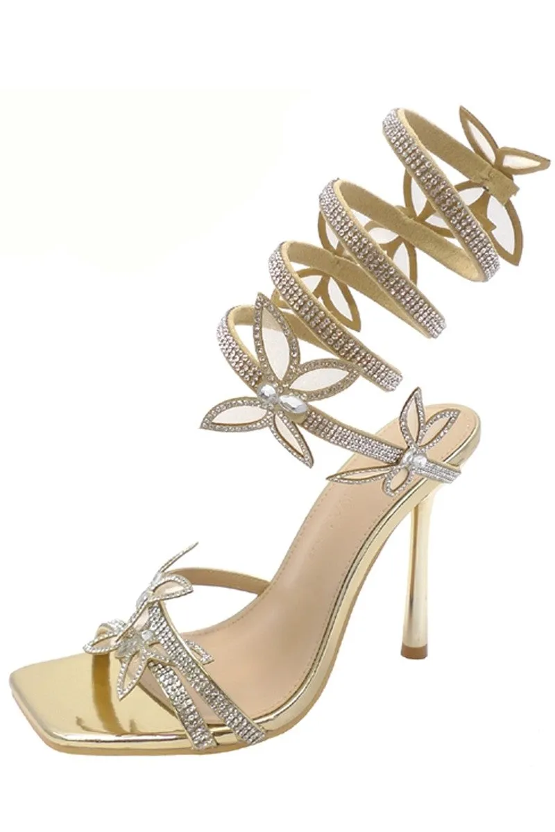 NARALA-41A Gold Metallic Faux Leather