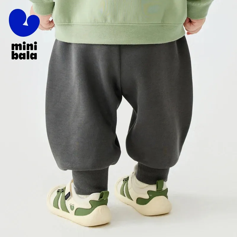 New Animal Embroidery Cotton Kids Pants