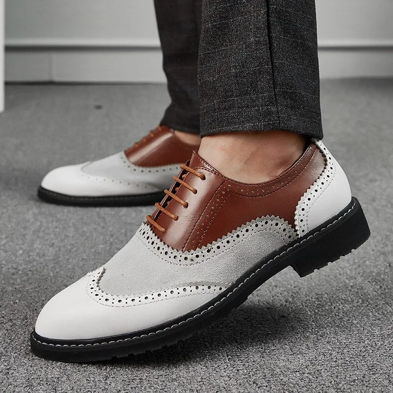 New Big size 38-46 Fashion Mens leather Shoes Oxfords Brand Men Casual Shoes Men comfortable Leather wedding Shoes Men Flats