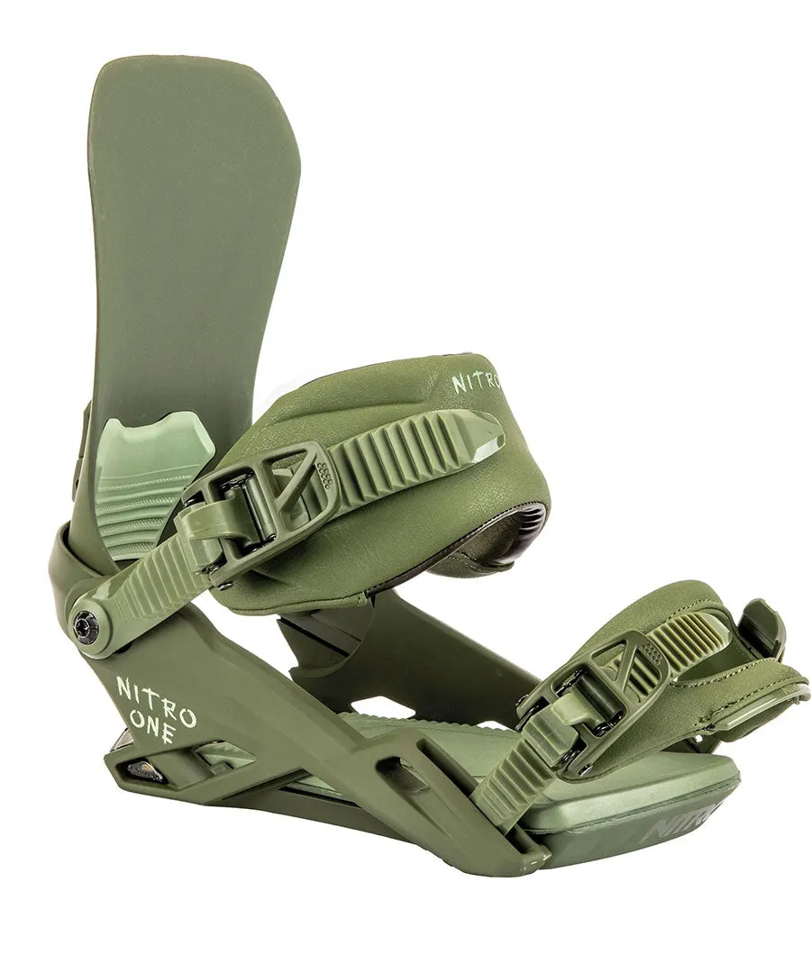 Nitro Men's One Binding - Olive 2023