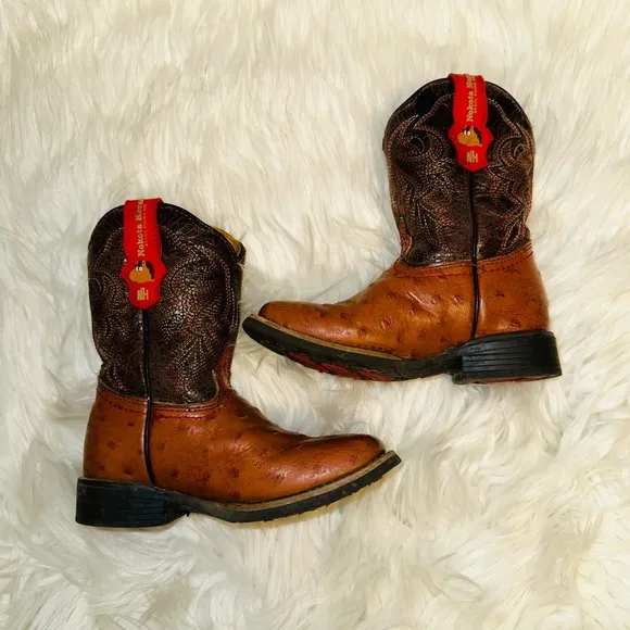 Nokota Horse Toddler Boy Western Boots