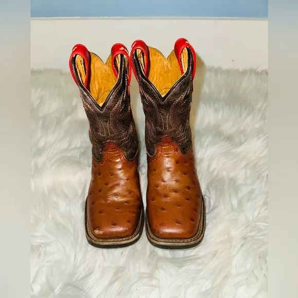 Nokota Horse Toddler Boy Western Boots