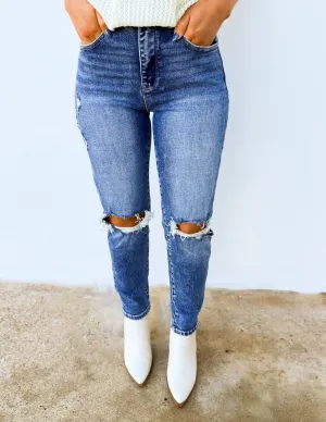 Nothing to Lose Super High Rise Mom Jeans