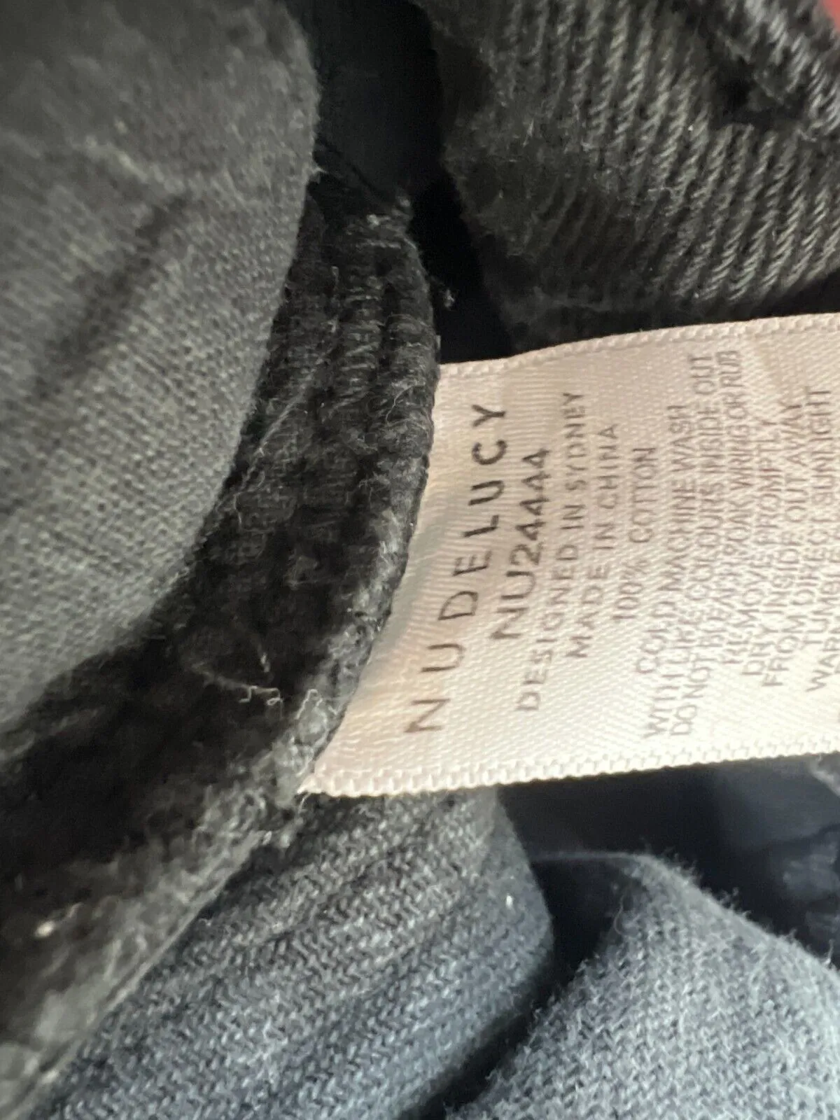 Nude Lucy Womens Black Jeans Size Small