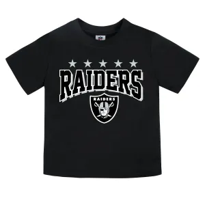 Oakland Raiders Boys Short Sleeve Tee Shirt