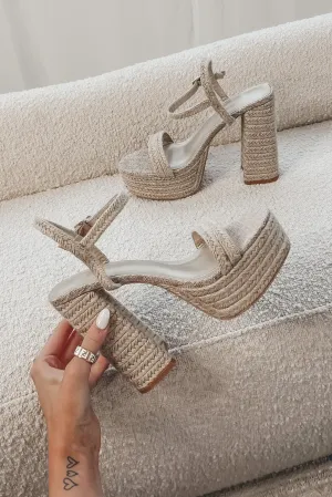 Ocean Side Runway Jute Heels