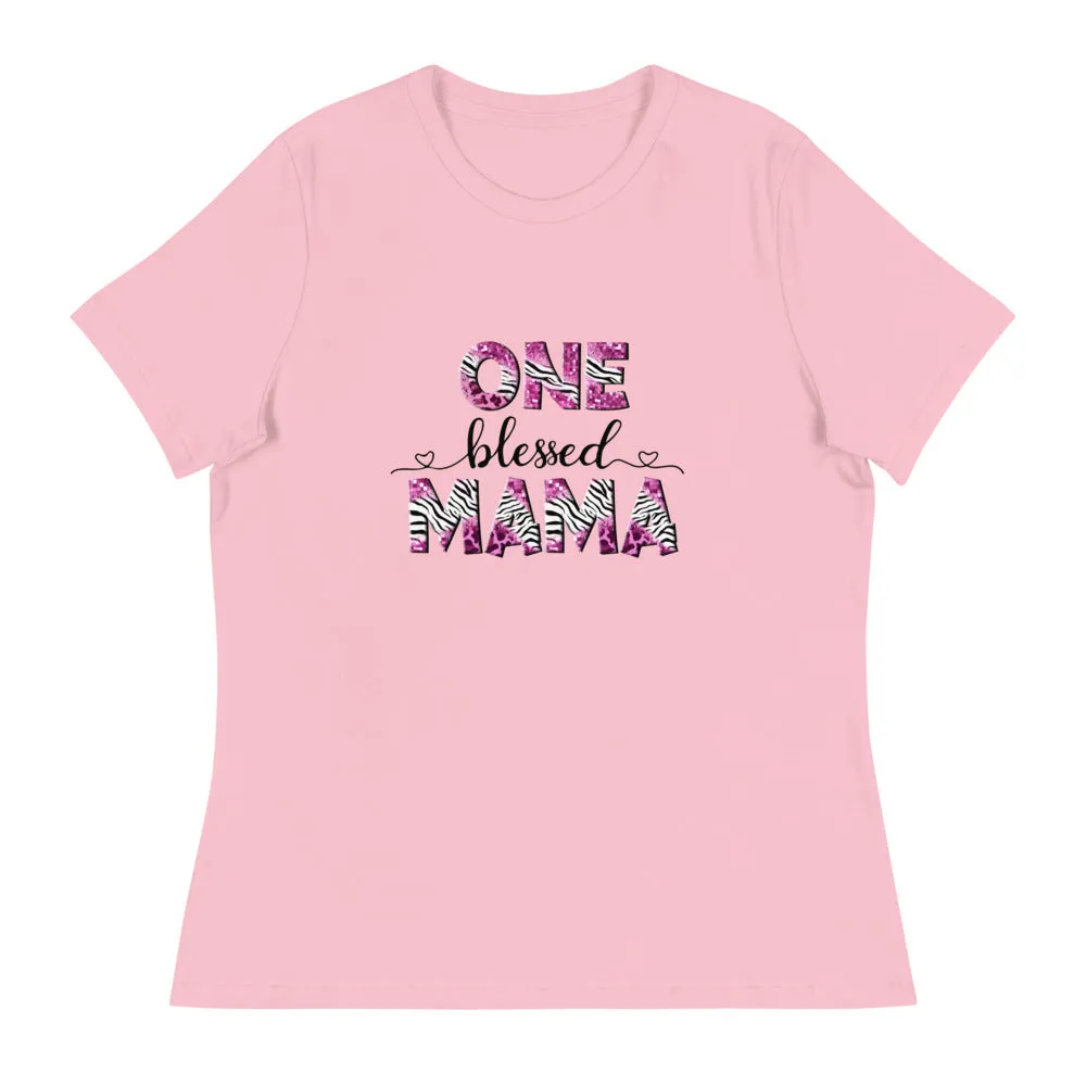 One Blessed Mama - Women's Relaxed T-Shirt