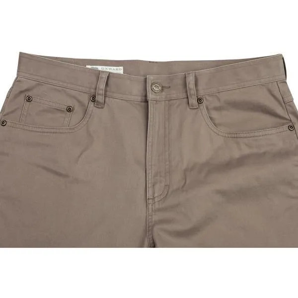 ONWARD RESERVE FIVE POCKET STRETCH PANT- WALNUT