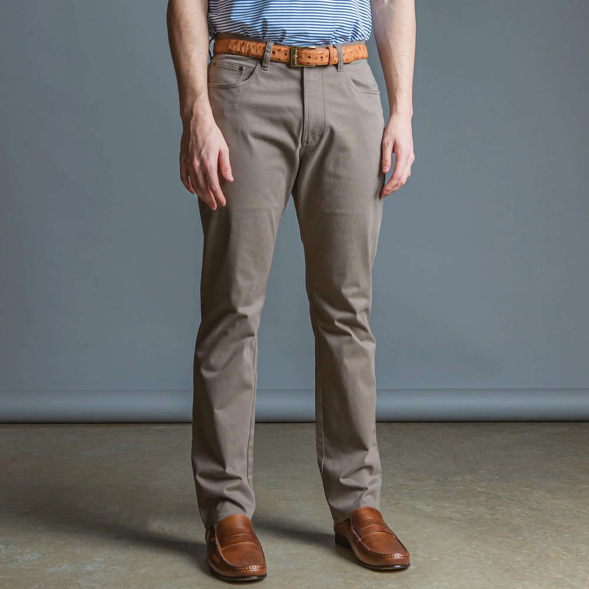 ONWARD RESERVE FIVE POCKET STRETCH PANT- WALNUT