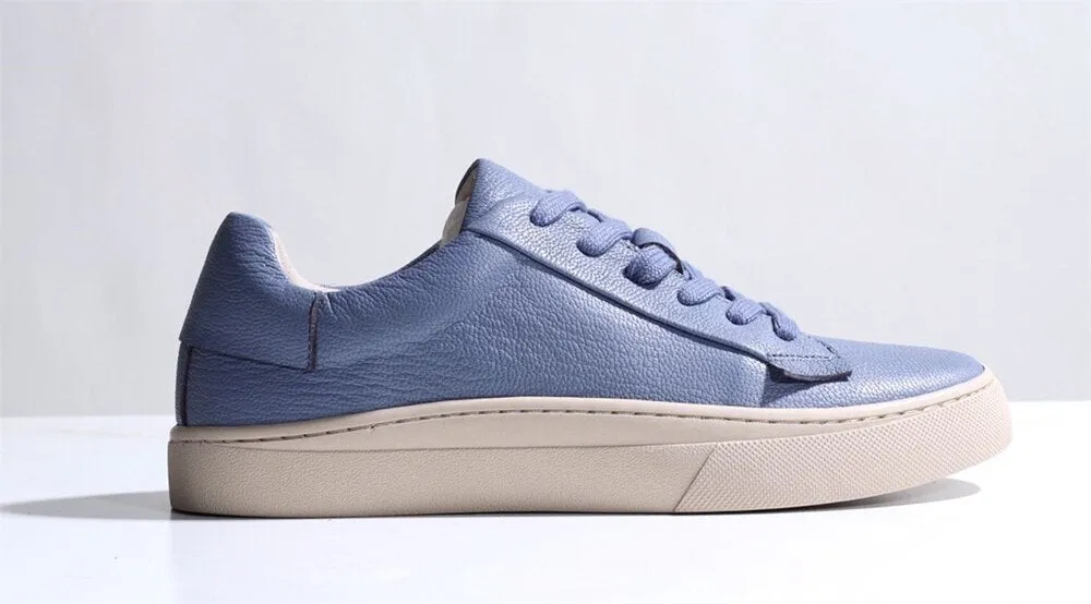 Original Smile Circle  Sheep leather Luxury Women Sneakers Casual Flat Ladies Shoes Fashion Breathable Comfort Women&#39;s Flat Shoes