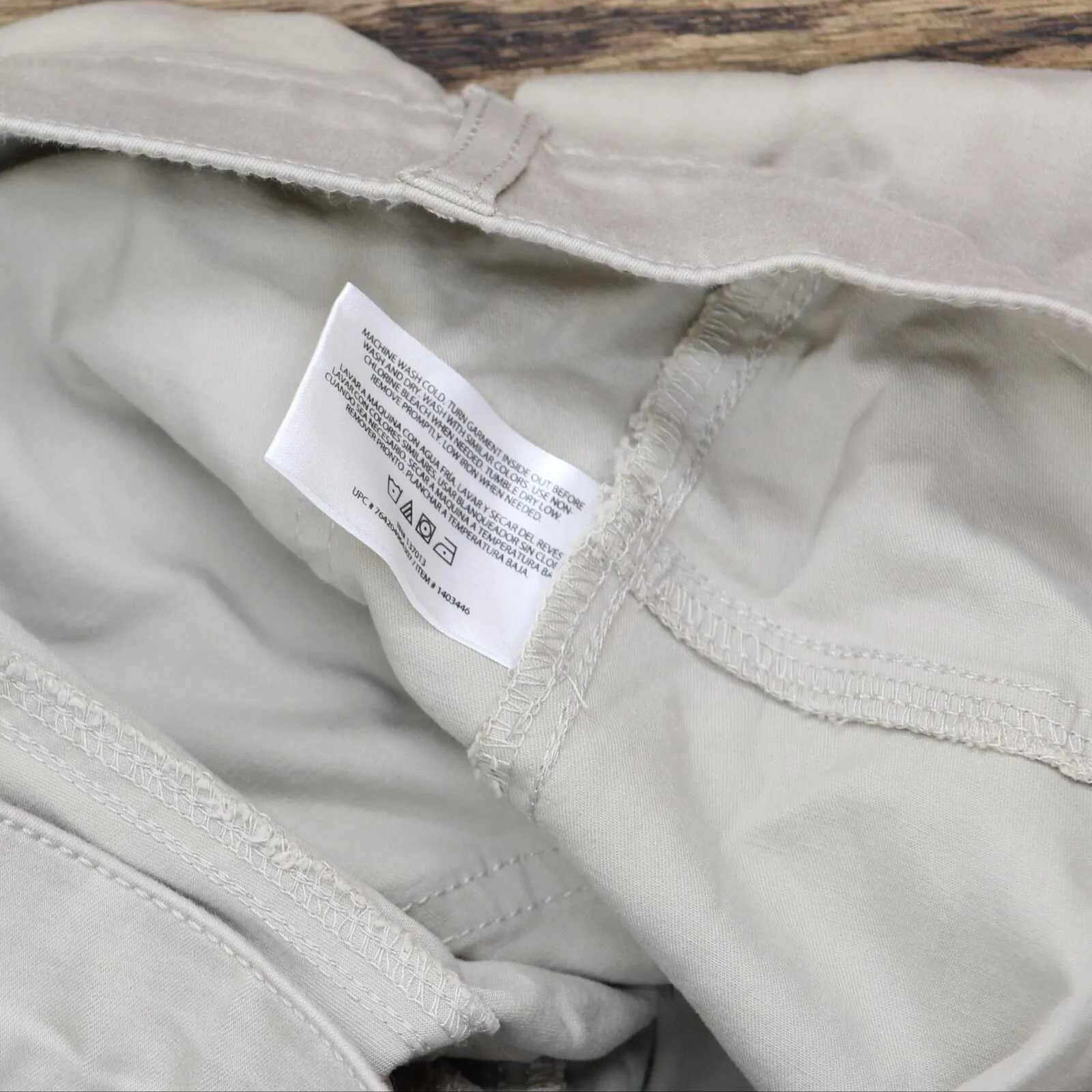Orvis Womens Pull On Khaki Elastic Waist Pants 166ed8e435efcf Stone Brown 8