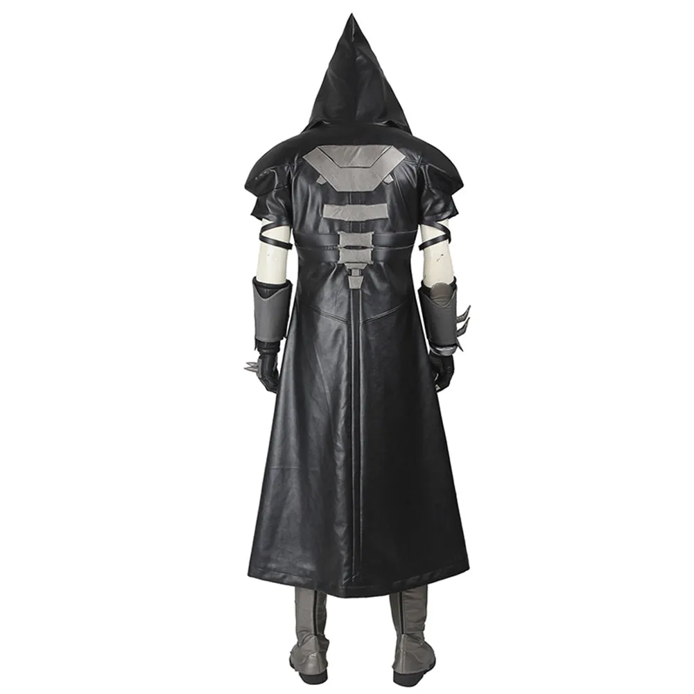 Overwatch OW Halloween Carnival Suit Reaper/Gabriel Reyes Cosplay Costume Outfits