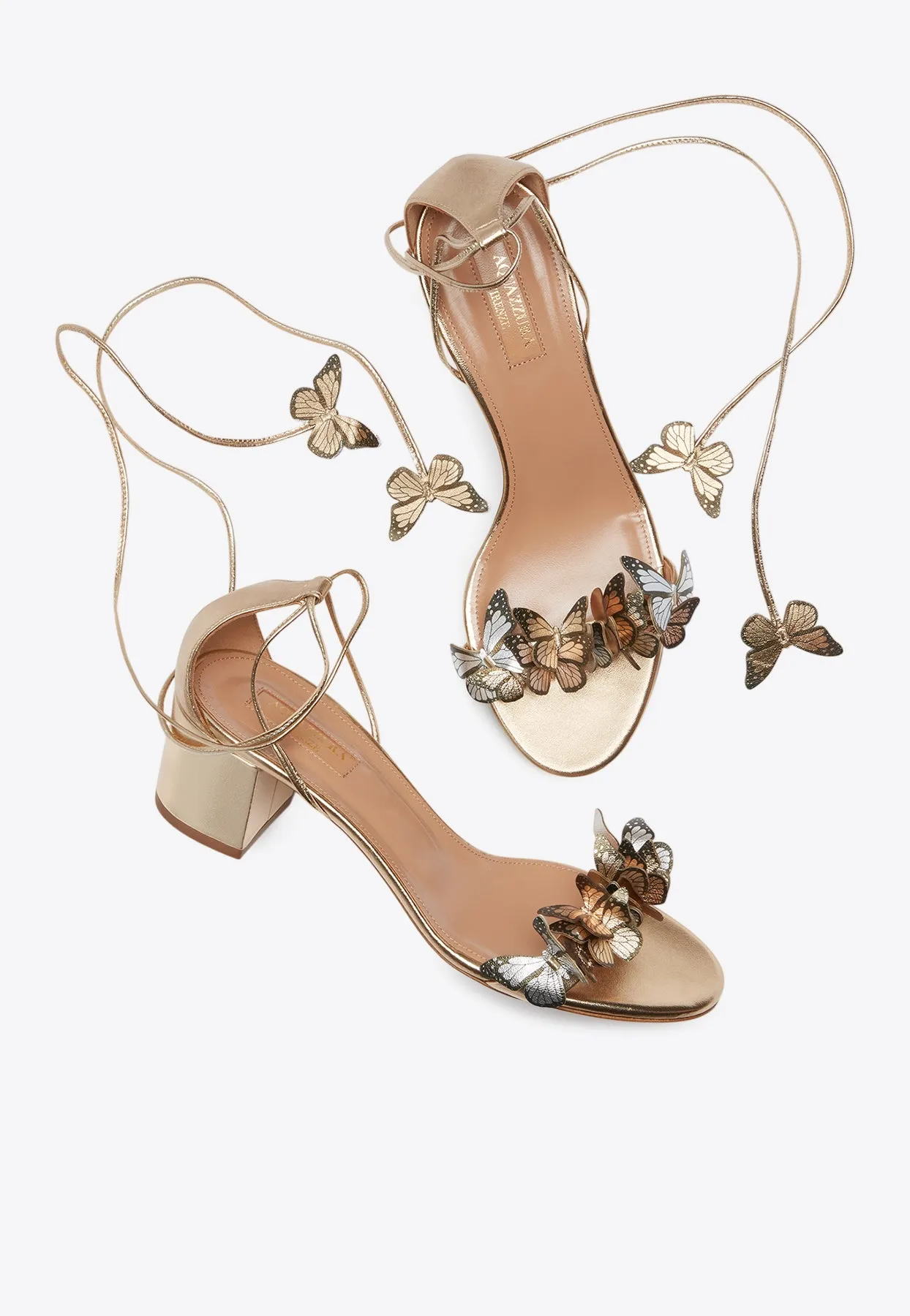 Papillon 50 Leather Sandals