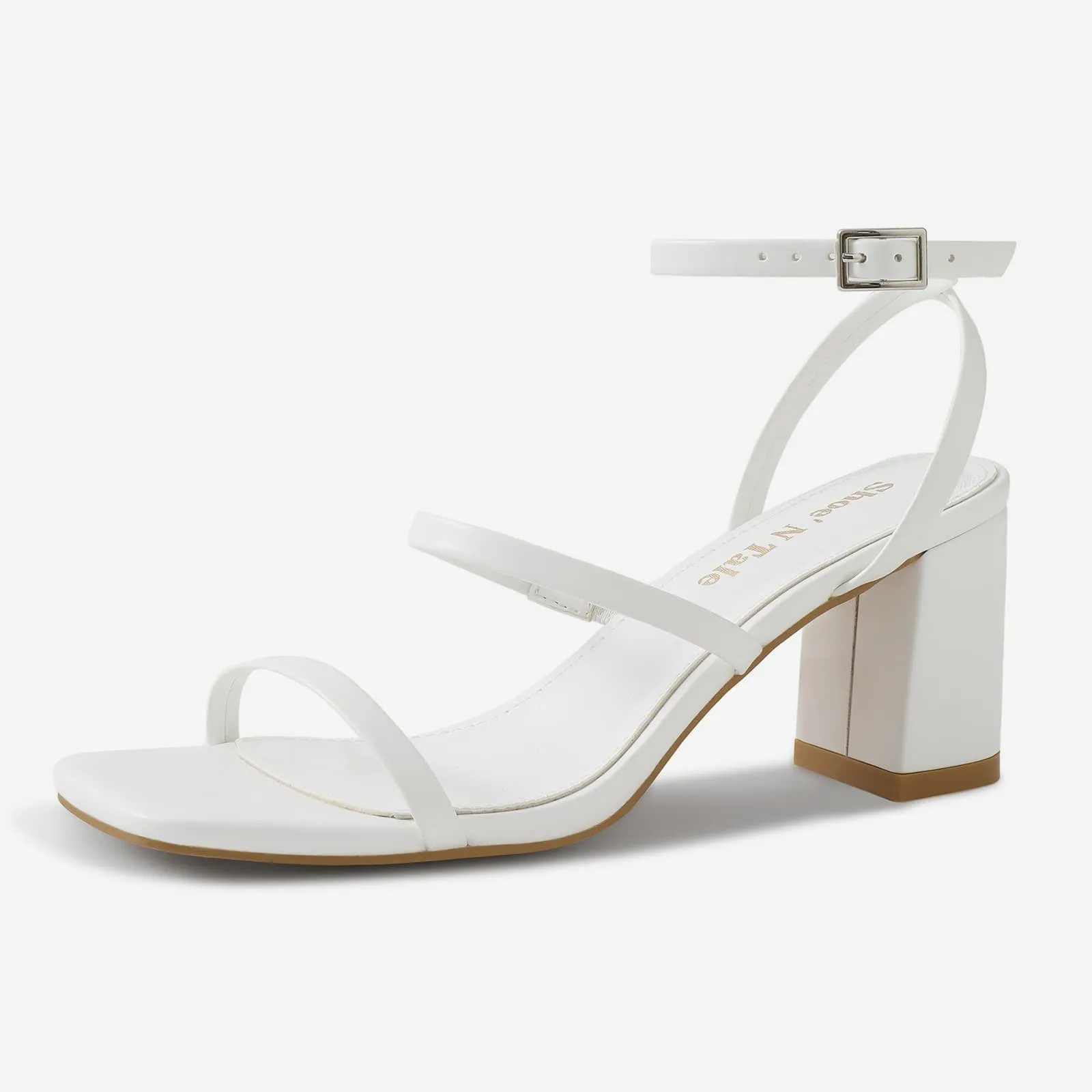 Pearl Strappy Heels for Womens