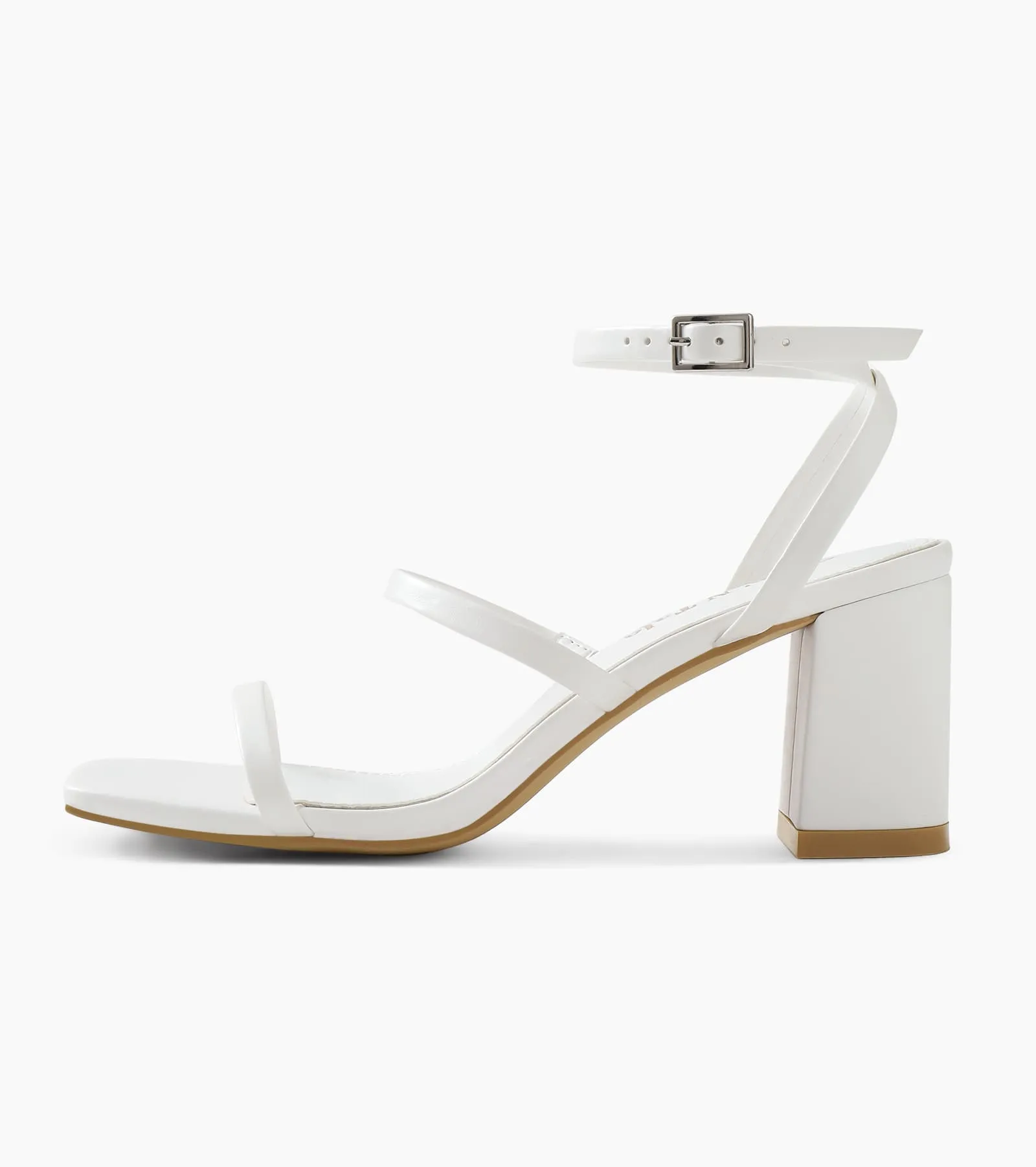 Pearl Strappy Heels for Womens