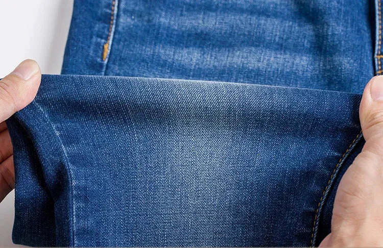 Plus Size High Waist Mom Jeans Denim Pants