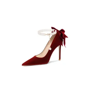 Point Toe Stiletto Pumps
