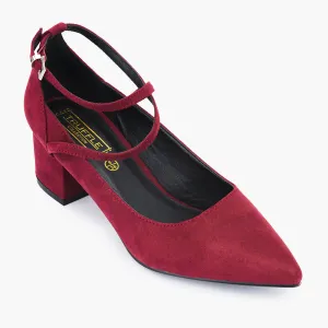 Pointed toe wrap around