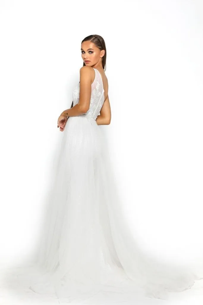 PORTIA AND SCARLETT 2016 MAYA GOWN WHITE