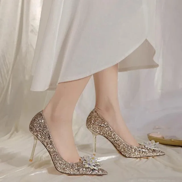 Princess Glitter Heels