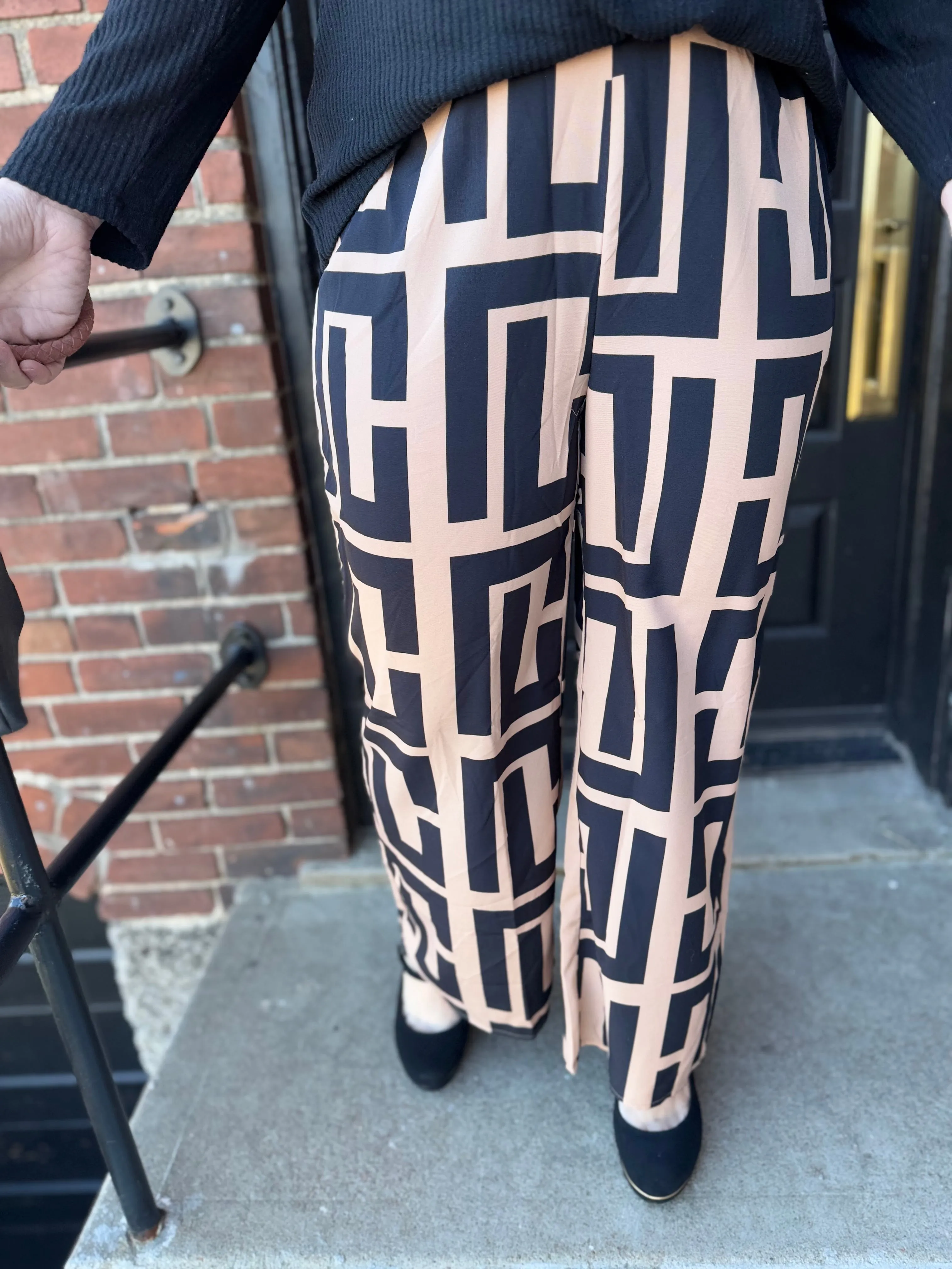 Printed Pants