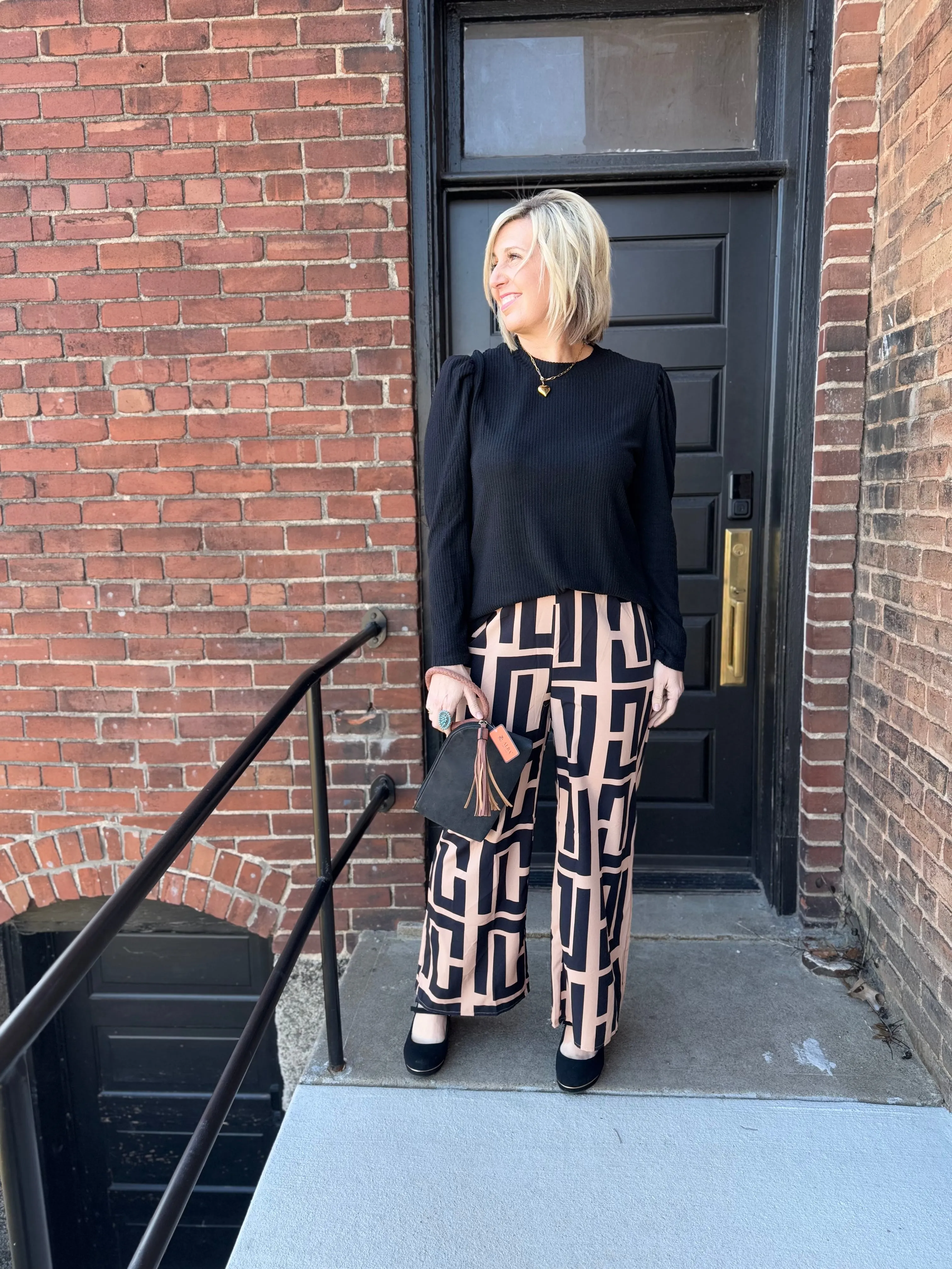 Printed Pants