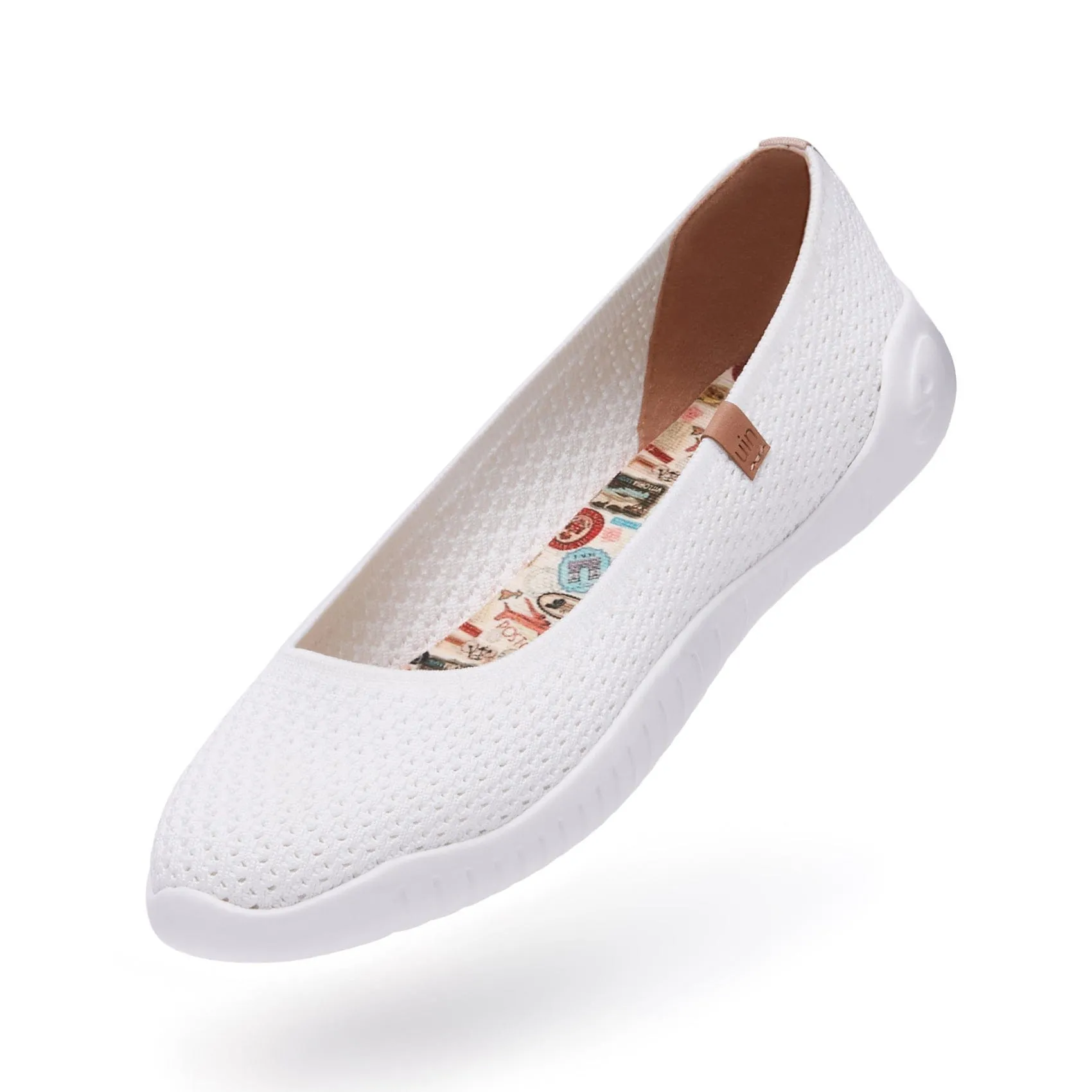 Pure White Knitted Minorca III Women
