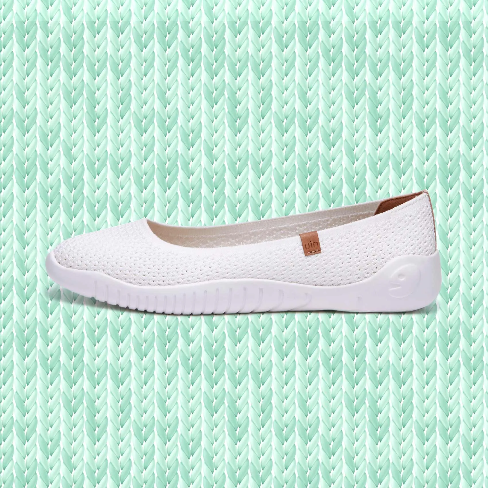 Pure White Knitted Minorca III Women
