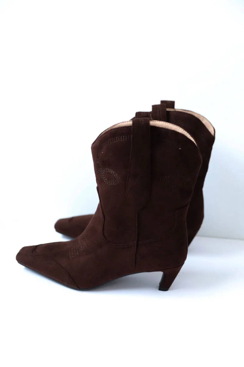 RAE: Maxwell Western Boot in Cocoa