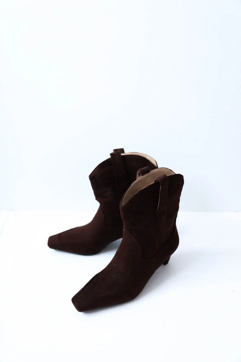 RAE: Maxwell Western Boot in Cocoa