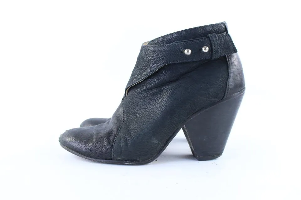 Rag & Bone Ankle Bootie Black Suede 3MR0202