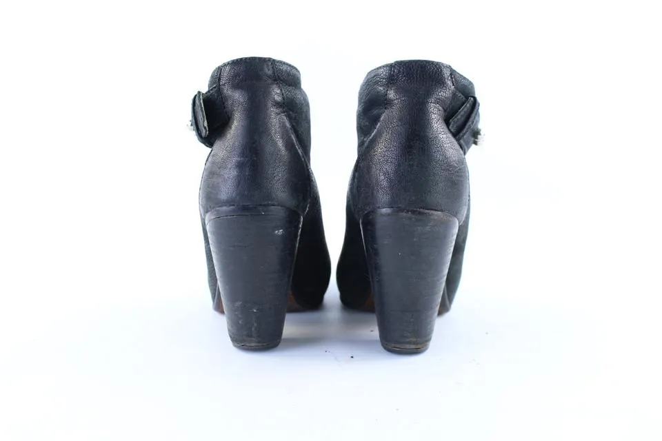Rag & Bone Ankle Bootie Black Suede 3MR0202