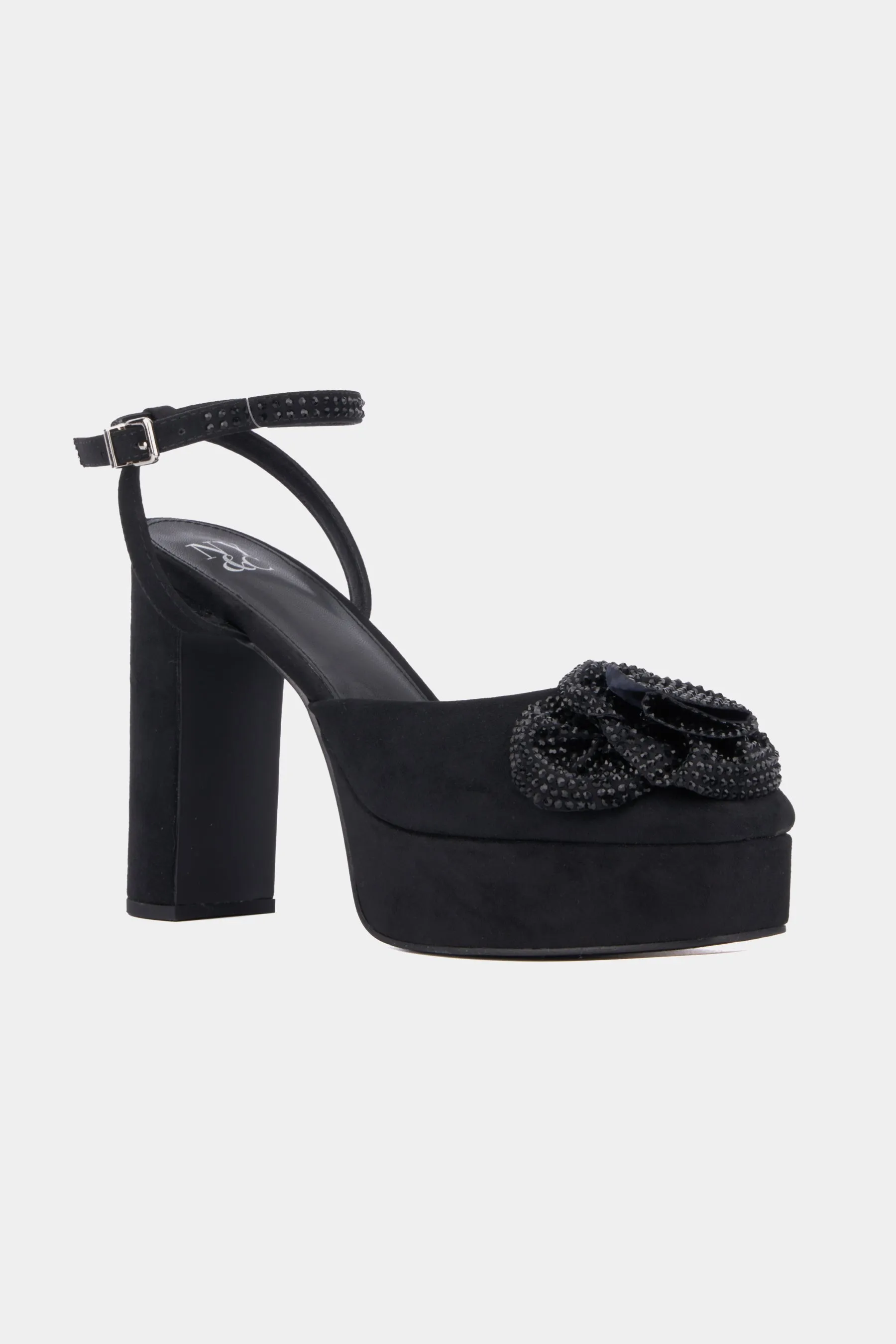 Raya Flower Platform Heels