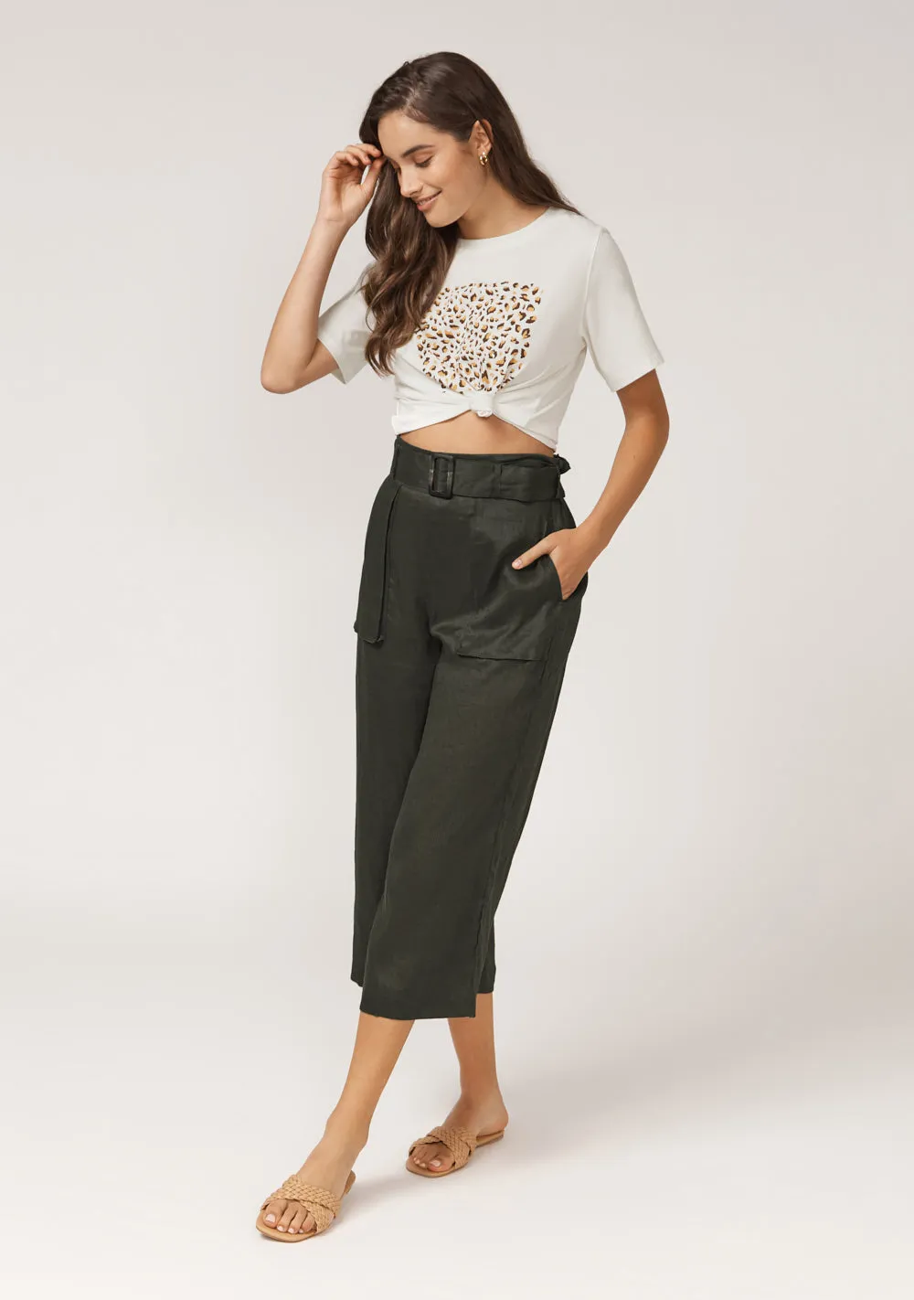 Renee Pants - Khaki