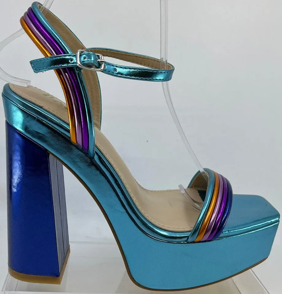 RETRO-01 Blue Multi